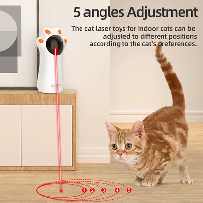 Automatic Pet Toys Intelligent Interactive Cat Claw Laser Teasing Pet USB Rechargeable Cat Accessories Cat Toy for Dogs