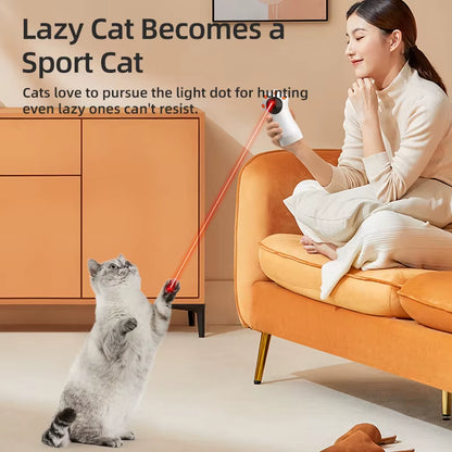 Automatic Pet Toys Intelligent Interactive Cat Claw Laser Teasing Pet USB Rechargeable Cat Accessories Cat Toy for Dogs
